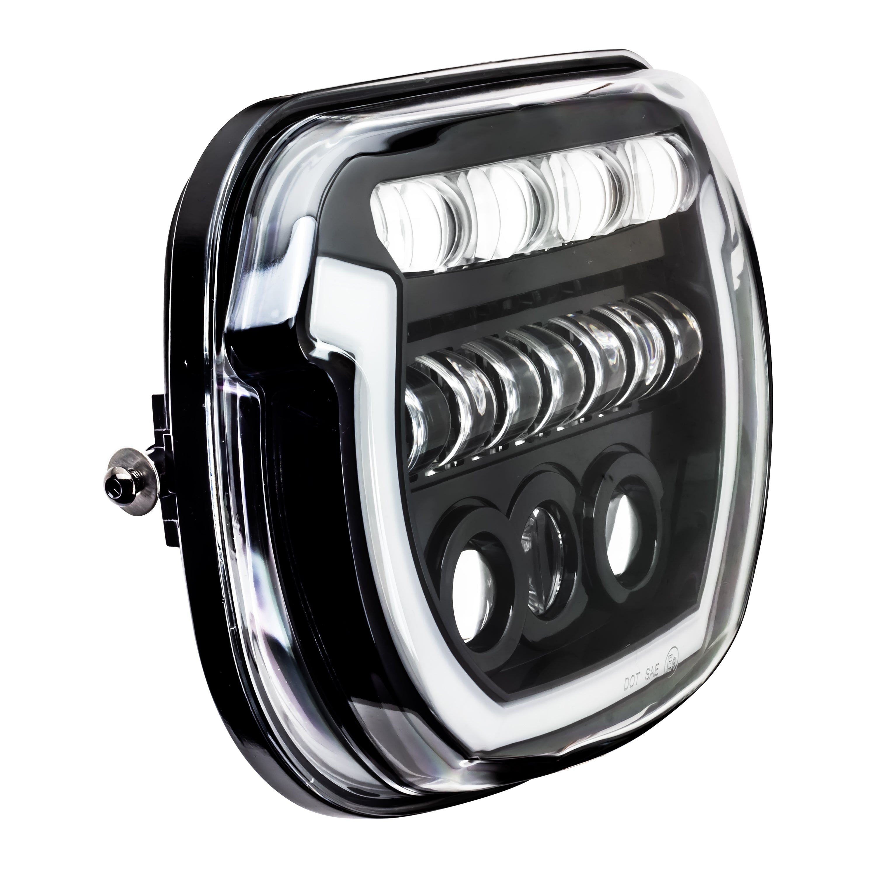 Eagle Lights LED Headlight Kit for 2023 - 2026 Harley-Davidson® Street Glide with Halo Ring