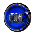 Eagle Lights Color Matched 4.5" Red and Blue LED Passing Lamp Kit for Harley-Davidson® and Others