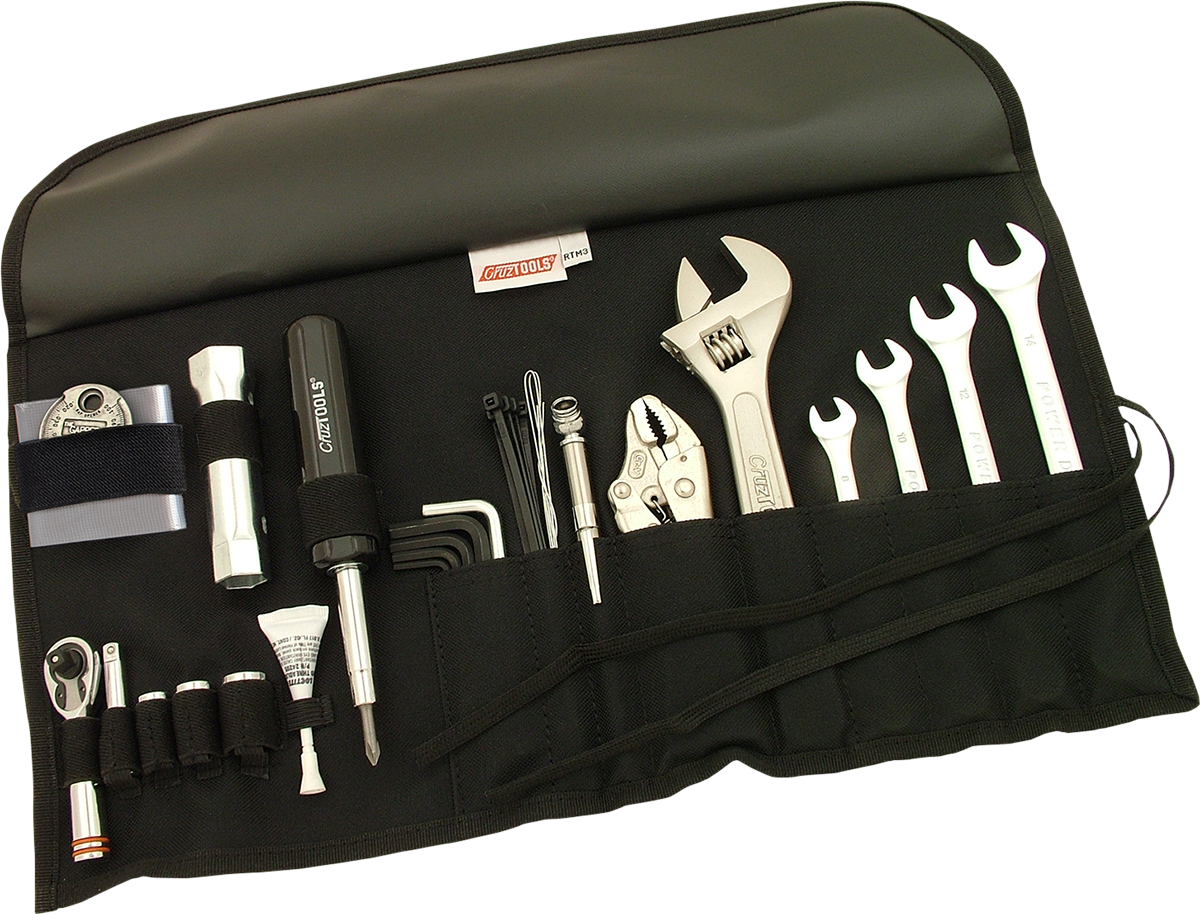 CRUZTOOLS Tool Kit - Roll-Up / Japanese Metric Motorcycle/ATV/UTV 3812-0018