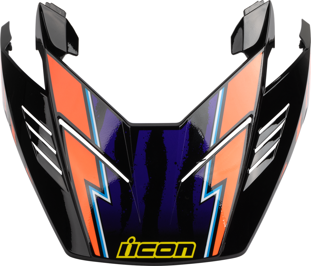 ICON Elsinore™ Helmet Peak — Rad Dawn