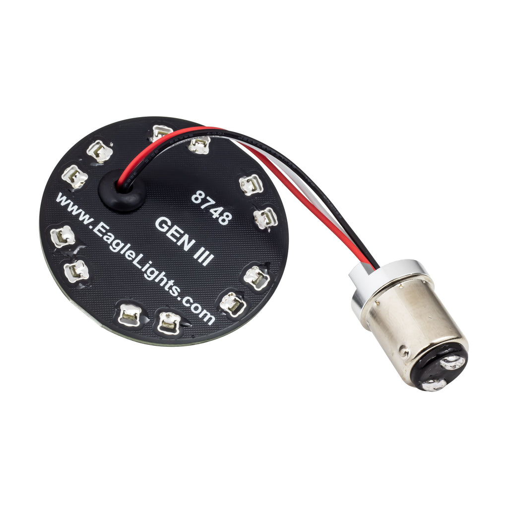 Eagle Lights Midnight Edition Generation III Rear LED Turn Signals, Running Lights and Brake Lights for Harley-Davidson® Motorcycles