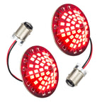 Eagle Lights Midnight Edition Generation III Front and Rear LED Turn Signal Kit for Harley-Davidson® Motorcycles- 1157 Front / 1157 Rear