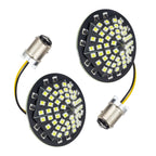 Eagle Lights Midnight Edition Generation III Front and Rear LED Turn Signal Kit for Harley-Davidson® Motorcycles- 1157 Front / 1157 Rear