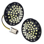 Eagle Lights Midnight Edition Generation III Front and Rear LED Turn Signal Kit for Harley-Davidson® Motorcycles- 1157 Front / 1157 Rear
