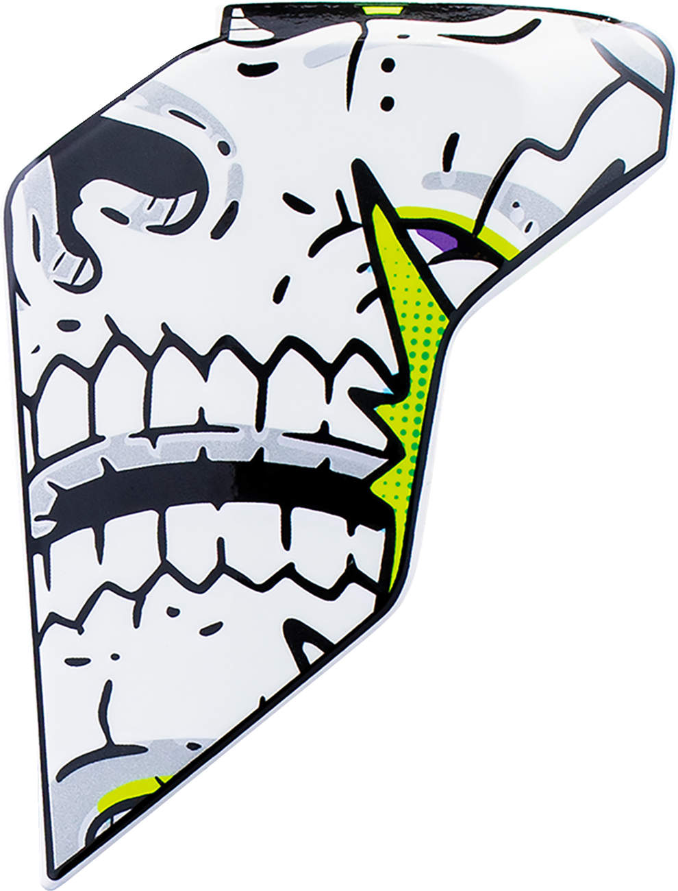 ICON Ultraflite™ Helmet Side Plates — Doodle 3 - Ultraflite™ Side Plates / Doodle 3 / Blue 0133-1687
