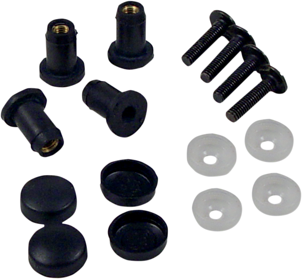POWERMADD Windshield Well Nut Kit - 2350-0218