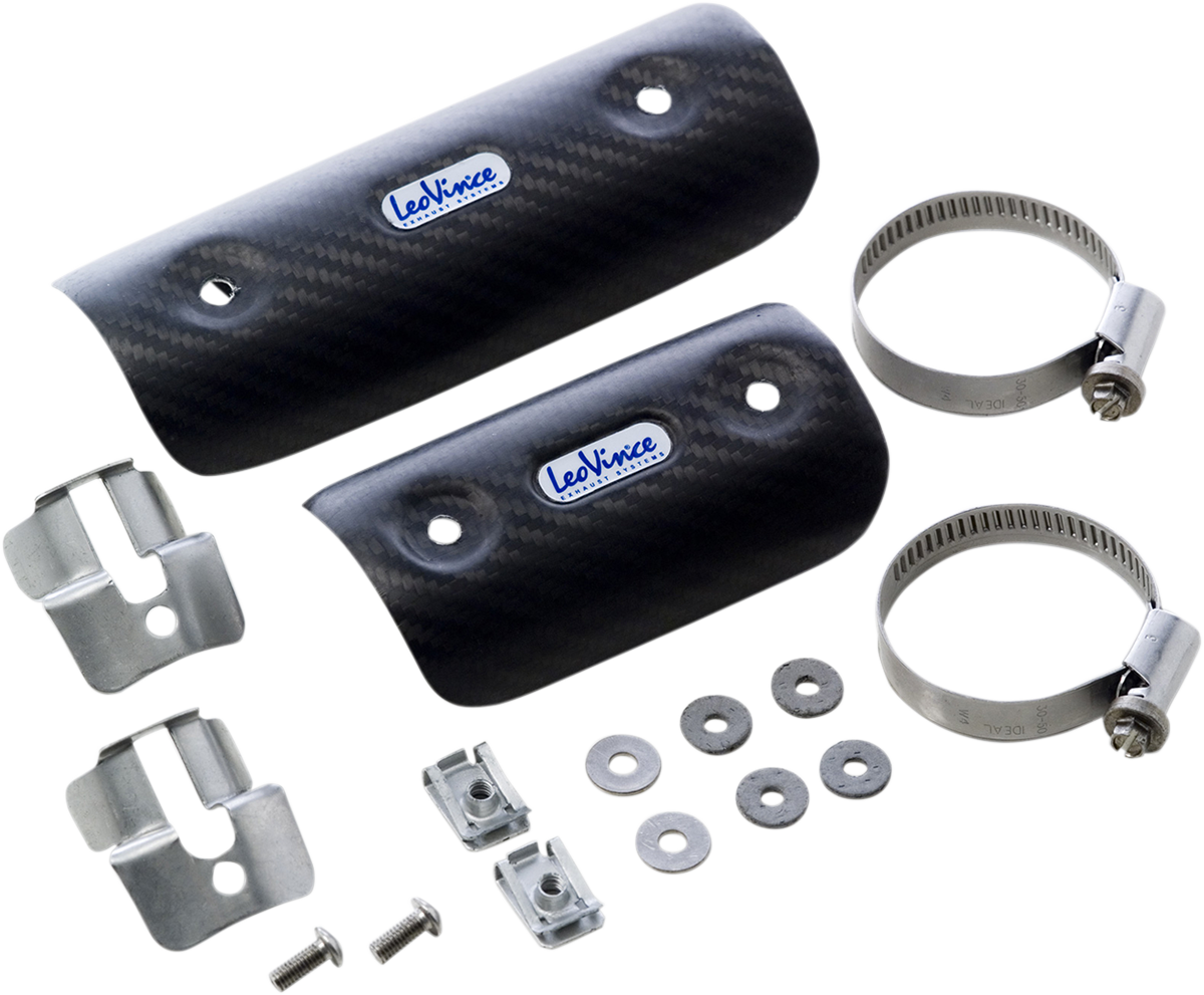 LEOVINCE Universal Clamp-On Heat Shield