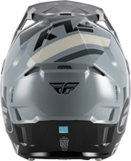 FLY Racing Formula CP Seal Helmet (2026) - Black / Grey / Light Grey - View 5