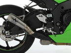 71928PRI Arrow Pro-Race Slip-on Exhaust, Nichrome for Kawasaki ZX-10RR 2021-2025