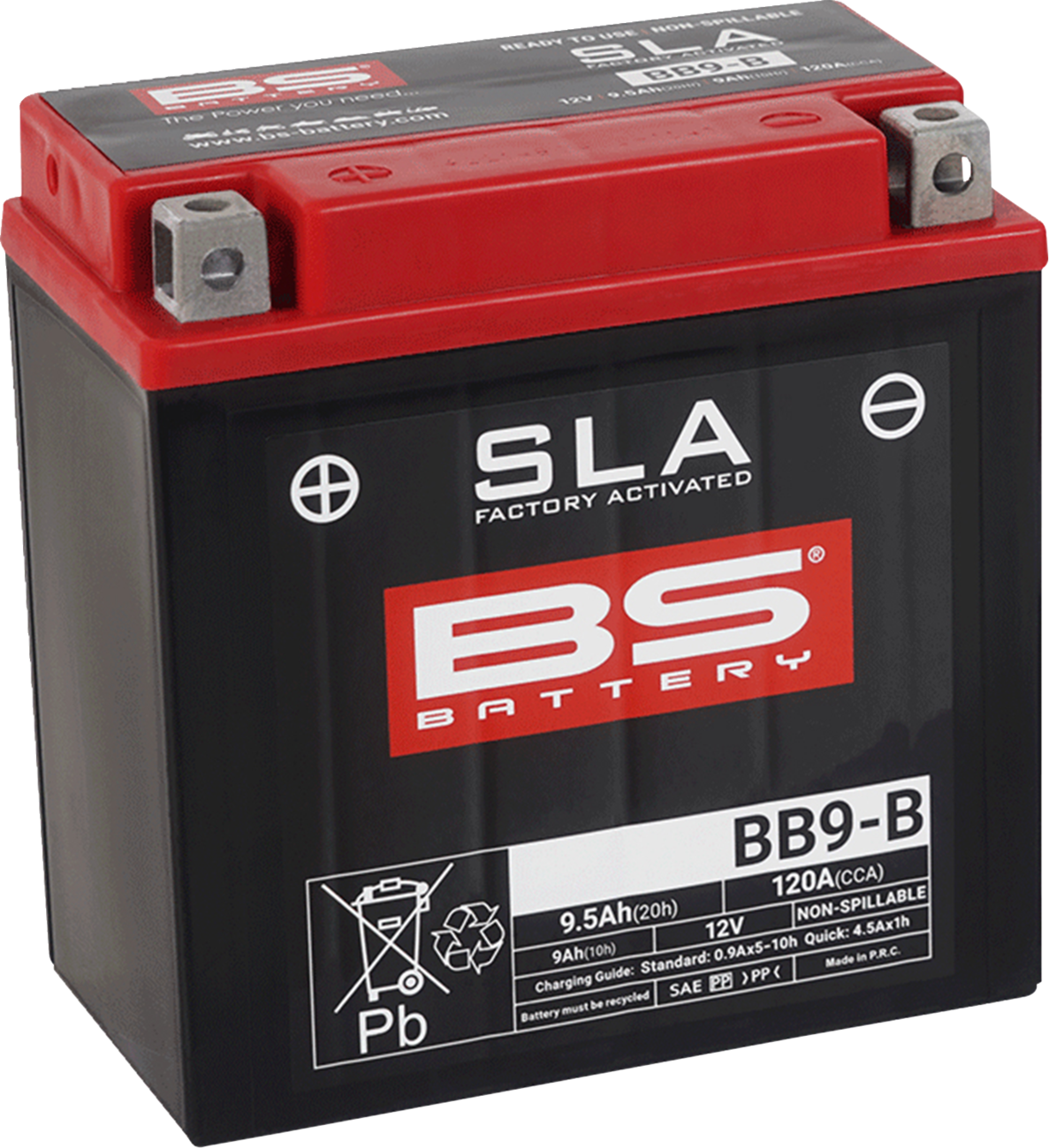 BS BATTERY SLA Factory- Activated AGM Maintenance-Free Battery