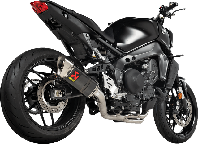 AKRAPOVIC Racing Line Exhaust System - Carbon Fiber/Titanium - Yamaha MT-09 - S-Y9R18-APC