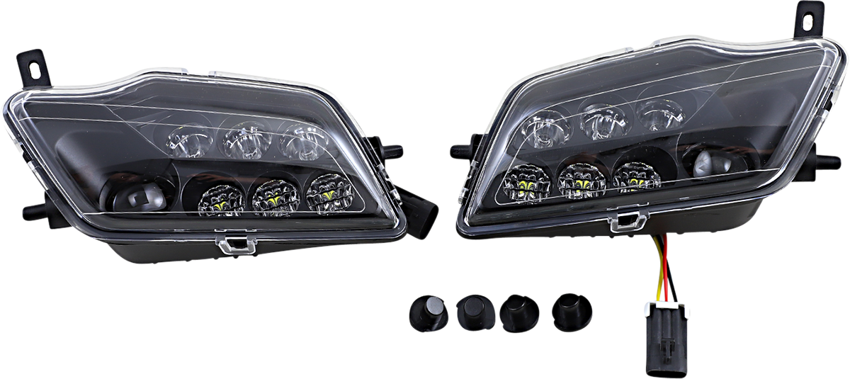 MOOSE OFFROAD LED Headlight - '16-'20 Pioneer / Clear 2001-2329