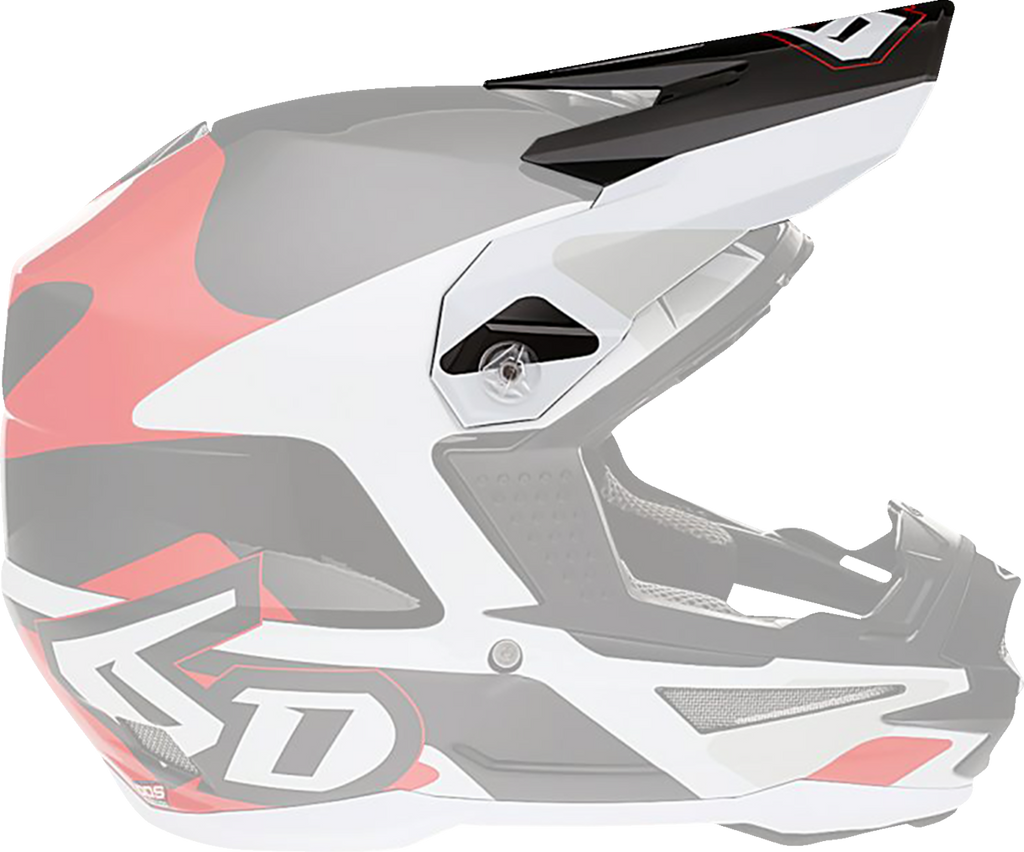 6D HELMETS ATR-1 Helmet Visor — Stealth