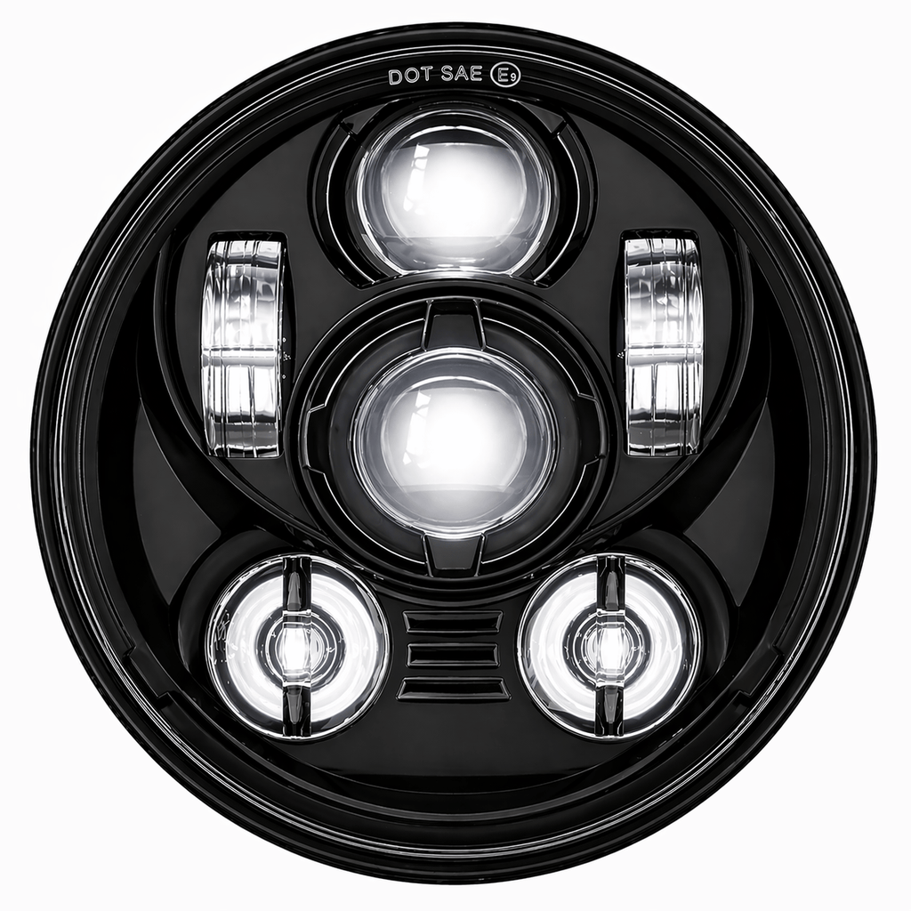 Eagle Lights 5 3/4" Generation III LED Projection Headlight for 2016+ Triumph Street Twin, Bobber and Scrambler 1200XE / XC