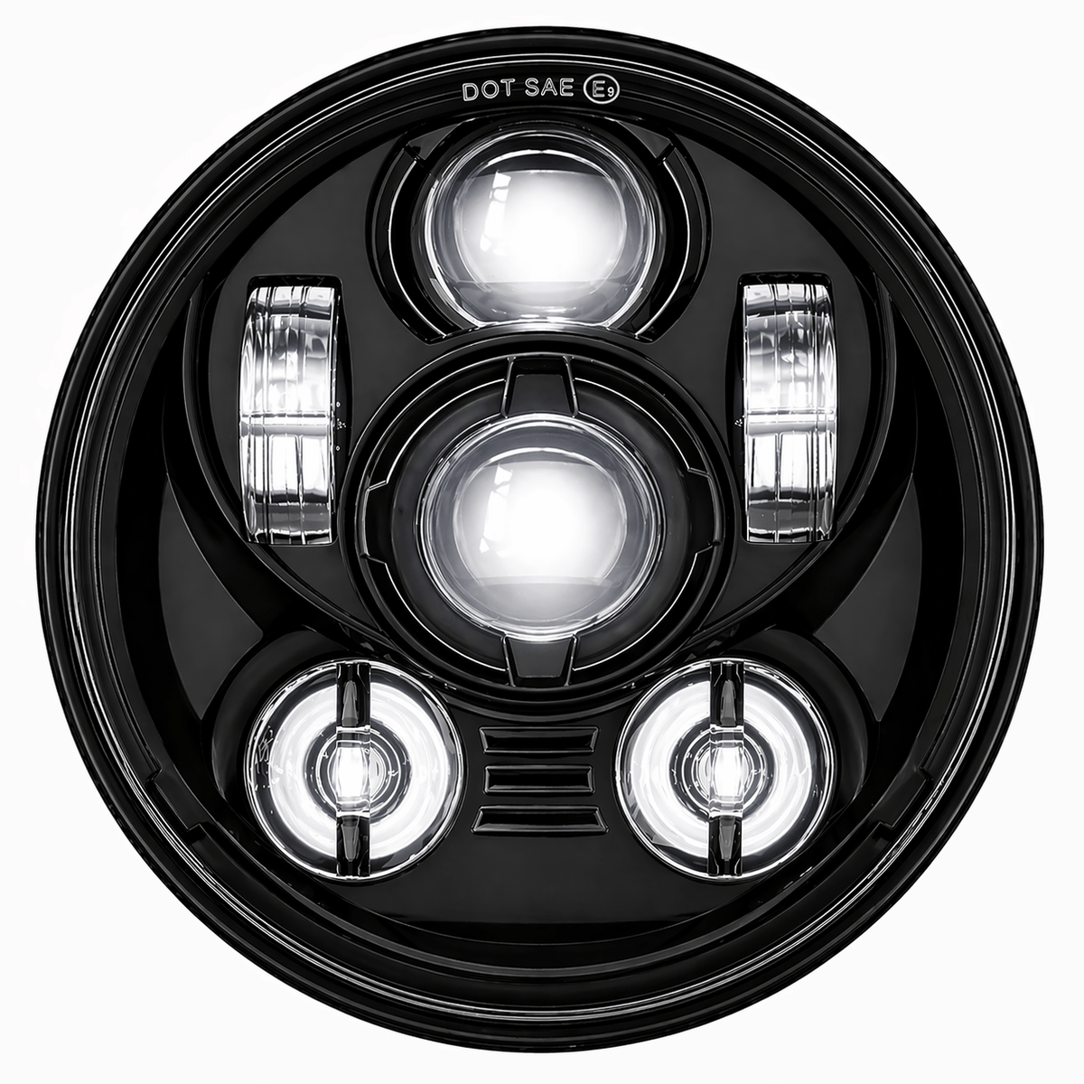 Eagle Lights 5 3/4" Generation III LED Projection Headlight for 2016+ Triumph Street Twin, Bobber and Scrambler 1200XE / XC