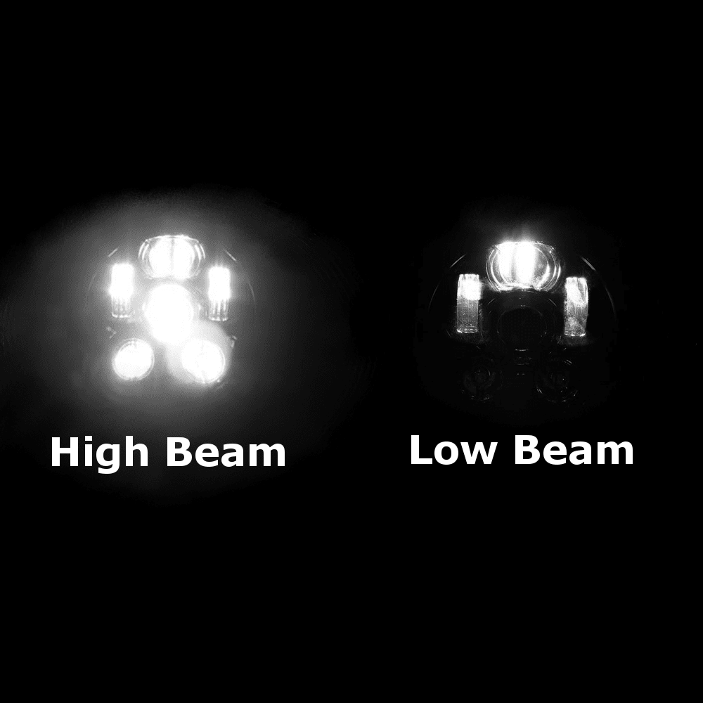 Eagle Lights 1997-2003 Honda Valkyrie Round Projection LED Headlight