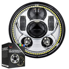 Eagle Lights 5 3/4" LED Headlight Kit for 2018 and Newer Harley-Davidson® Street Bob, Low Rider, and Softail Standard