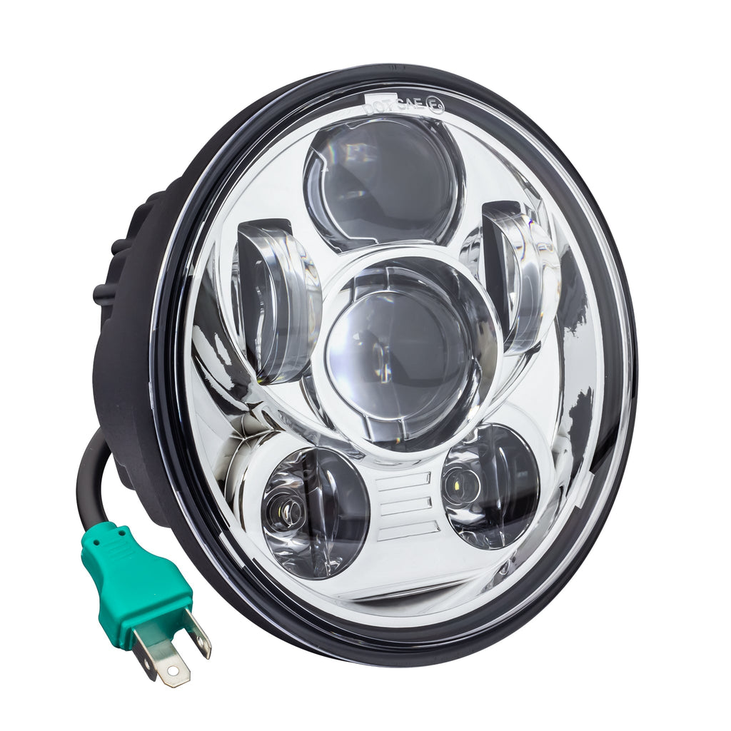 Eagle Lights 5 3/4" Generation III LED Headlight Kit for Harley-Davidson® Low Rider ST Models with Adapter Bracket