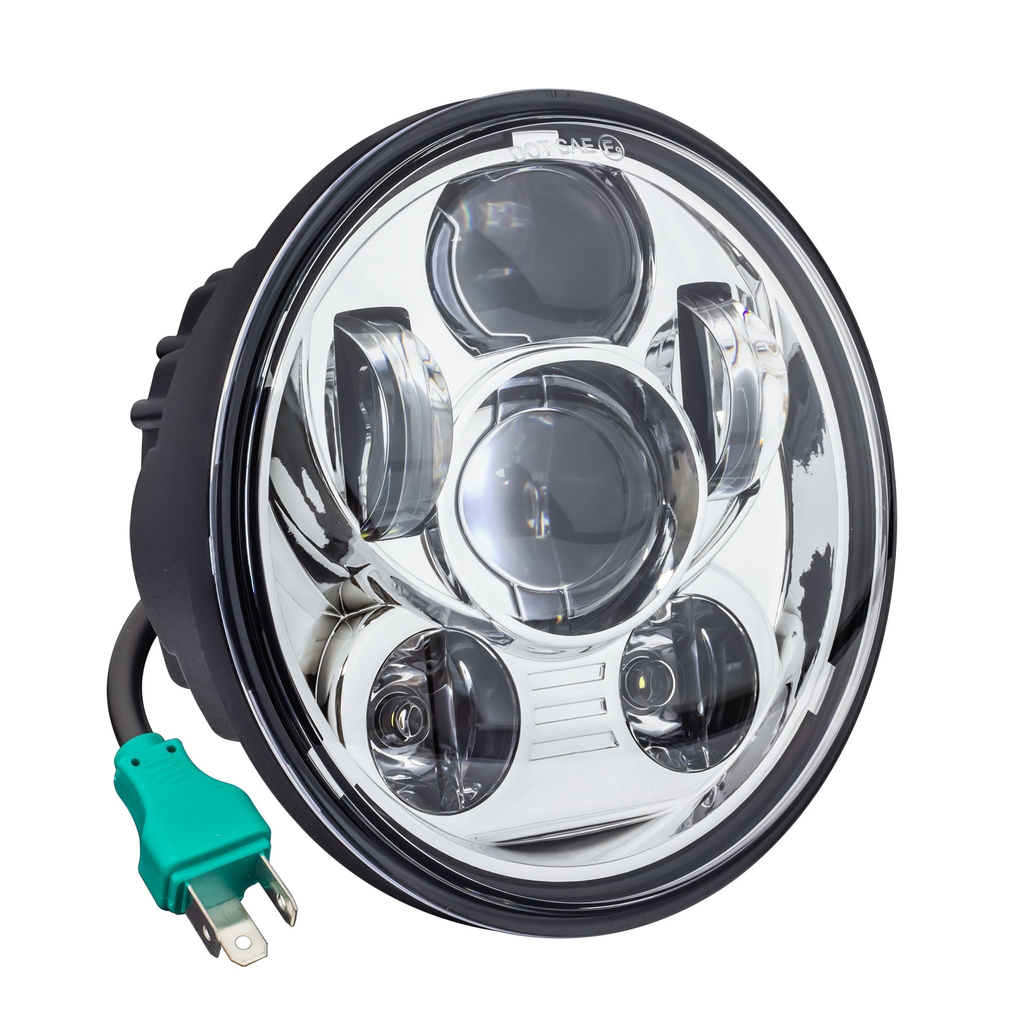 Eagle Lights 5 3/4" Generation III LED Headlight Kit for Harley-Davidson® Low Rider ST Models with Adapter Bracket