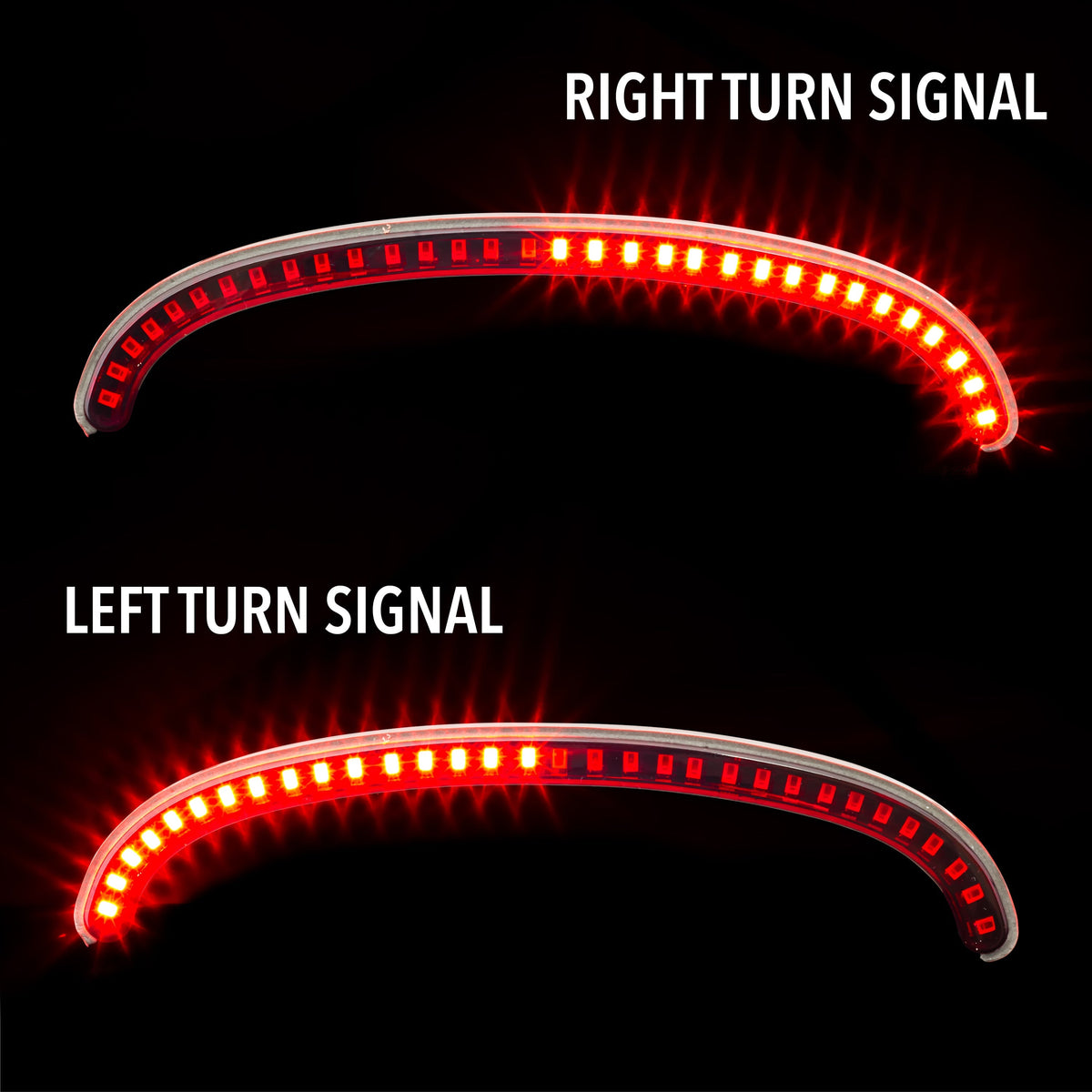 Eagle Lights SLIMLINE Auxiliary Run, Turn Signal and LED Brake Light for 2018+ Harley-Davidson® Fat Bob