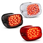 Eagle Lights Squareback LED Replacement Harley-Davidson® Softtail / Touring / Sportster / Dyna Tail Light with Built In LED Turn Signals
