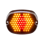 Eagle Lights Low Profile Flashing LED Brake Light with Built In Sequential LED Turn Signal Kit for Harley-Davidson® Motorcycles