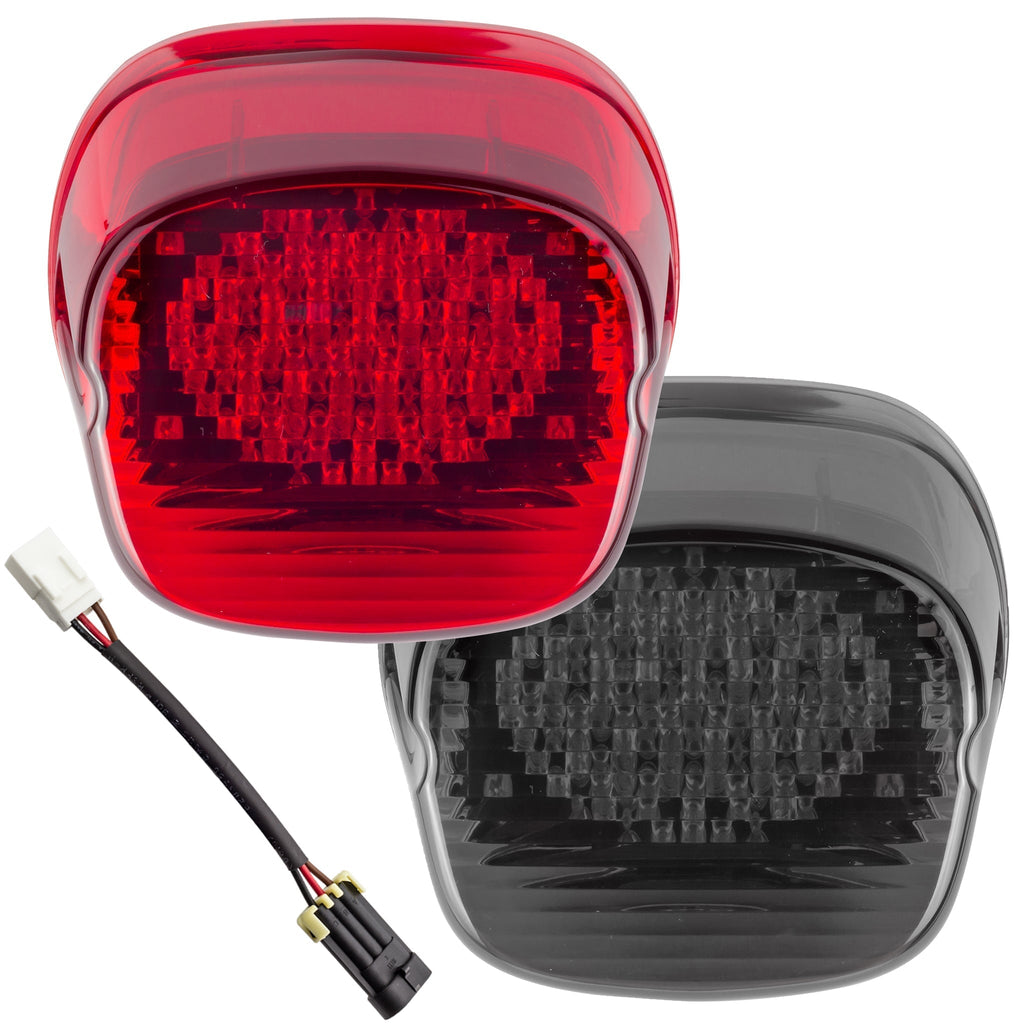 Eagle Lights Flashing Strobe Layback LED Tail Brake Light Kit for Harley-Davidson® Street Glide ST and Road Glide ST models - Bottom Window