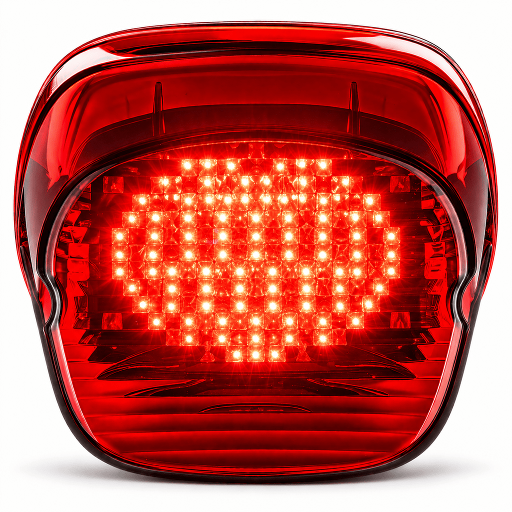 Eagle Lights Flashing Strobe Layback LED Tail Brake Light Kit for Harley-Davidson® - No Window