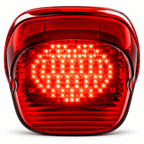 Eagle Lights Flashing Strobe Layback LED Tail Brake Light Kit for Harley-Davidson® - No Window