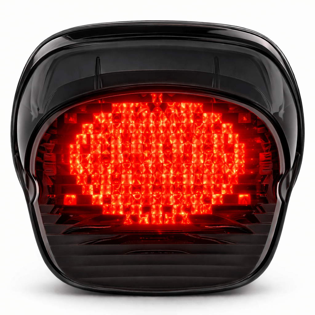 Eagle Lights Flashing Strobe Layback LED Tail Brake Light Kit for Harley-Davidson® - No Window