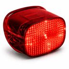 Eagle Lights Flashing Strobe LED Squareback Tail Brake Light Kit for Harley-Davidson® Tri Glide Models