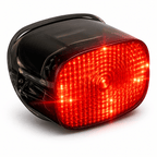 Eagle Lights Flashing Strobe LED Squareback Tail Brake Light Kit for Harley-Davidson® Tri Glide Models
