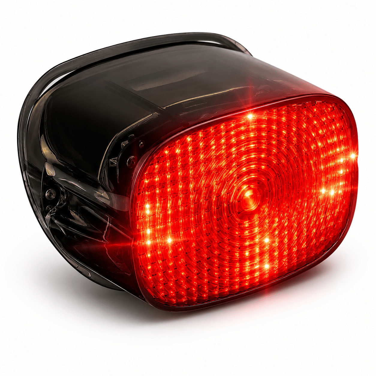 Eagle Lights Flashing Strobe LED Squareback Tail Brake Light Kit for Harley-Davidson® Tri Glide Models