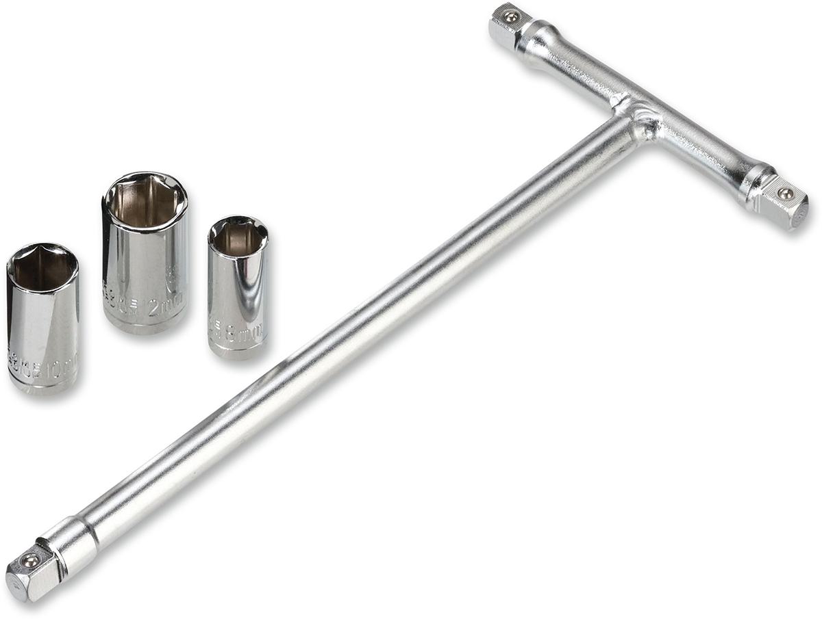 MOOSE OFFROAD T-Handle Driver Socket Set - T-Handle Tool / Driver/Socket / Set 3812-0608
