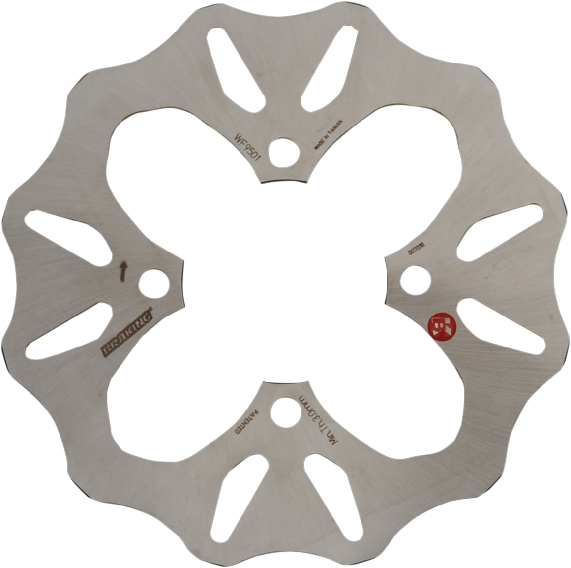 BRAKING Brake Rotor - Rear / Kawasaki 1711-1504
