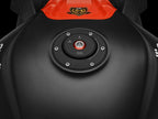 Rizoma Fuel Tank Locking Cap - Gas Black/red Apr - TF085B