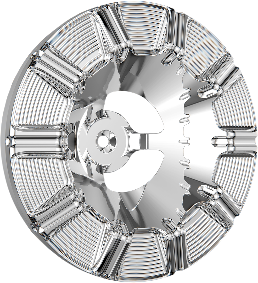 ARLEN NESS Velocity Air Cleaner Cover - 10-Gauge / Chrome 1014-0300