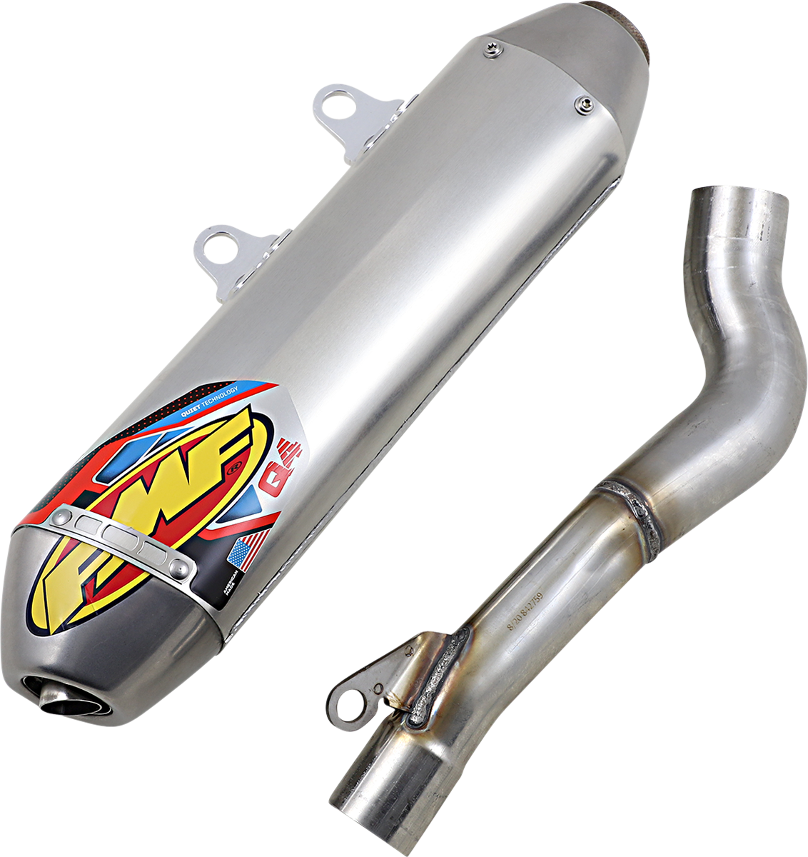 FMF Racing Kawasaki KX250F / KX250X 2025-2026 Q4 Hex S/A 042410
