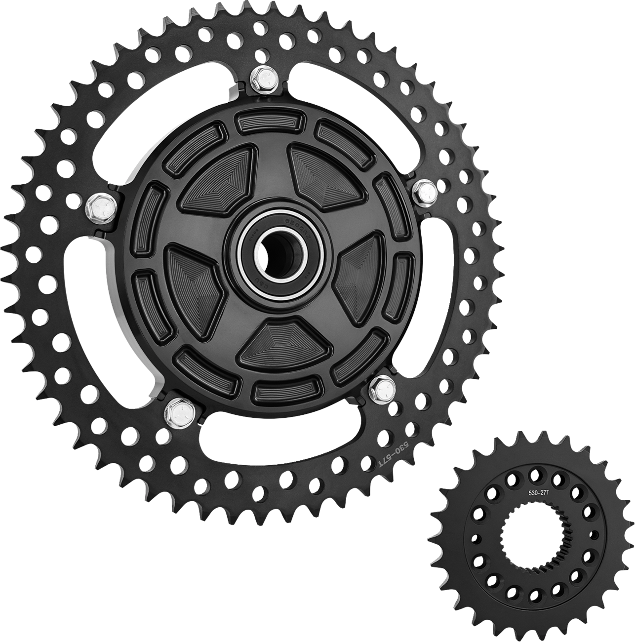 ARLEN NESS Chain Drive Kit - 27/57 Tooth / Black / FLT/FLH 1210-2803
