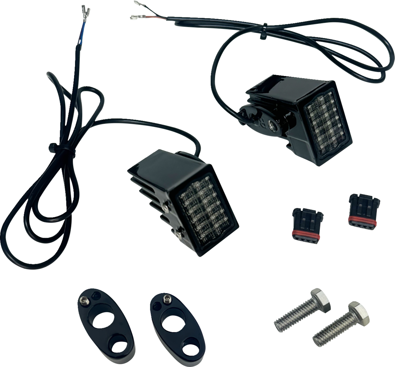 CUSTOM DYNAMICS Turn Signal - Red LED / Smoke Lens 2020-2298