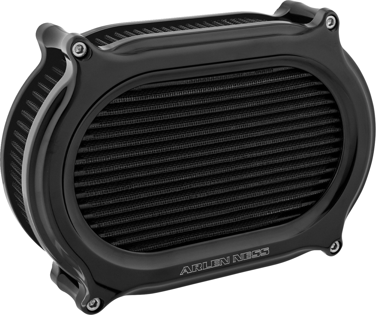 ARLEN NESS Stage 2 Oval Air Cleaner Kit - All Black 1010-3358