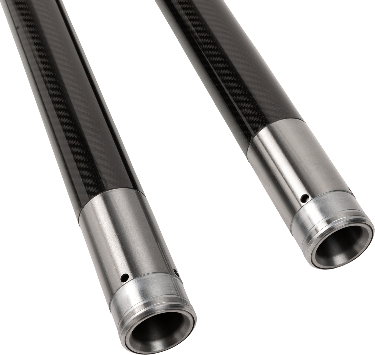 CUSTOM CYCLE ENGINEERING Fork Tubes - 49 mm / 22.875" / Black 0404-0697