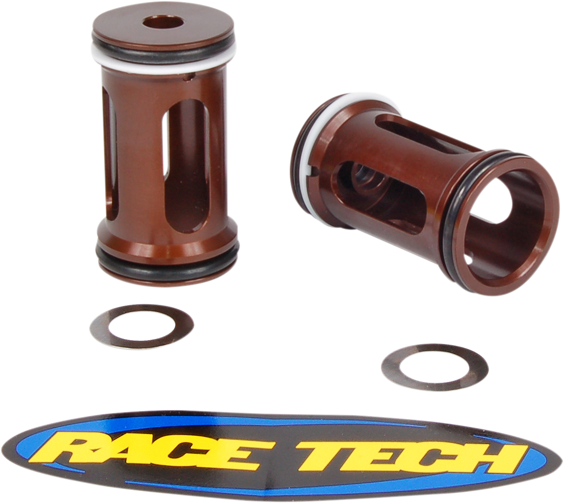 RACE TECH Billet Dual-Chamber Fork Reservoir Piston - Fork Reservoir Piston / Dual-Chamber 0450-0341