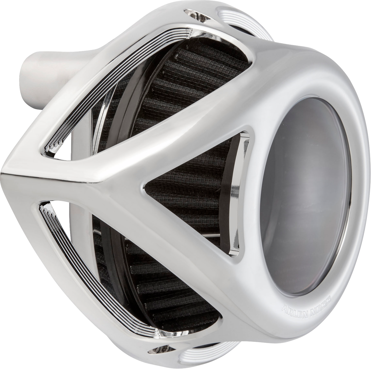 ARLEN NESS Clear Tear Air Cleaner Kit - Chrome 1010-3243