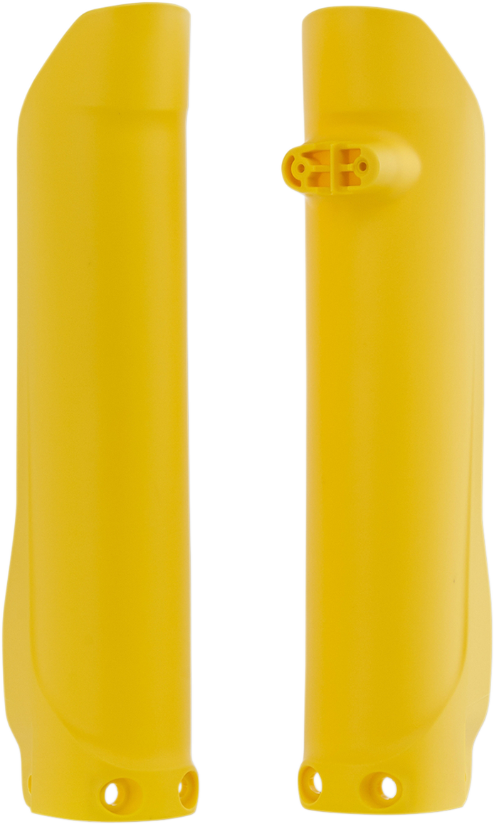 ACERBIS Lower Fork Covers for Inverted Forks - Yellow 0412-0394