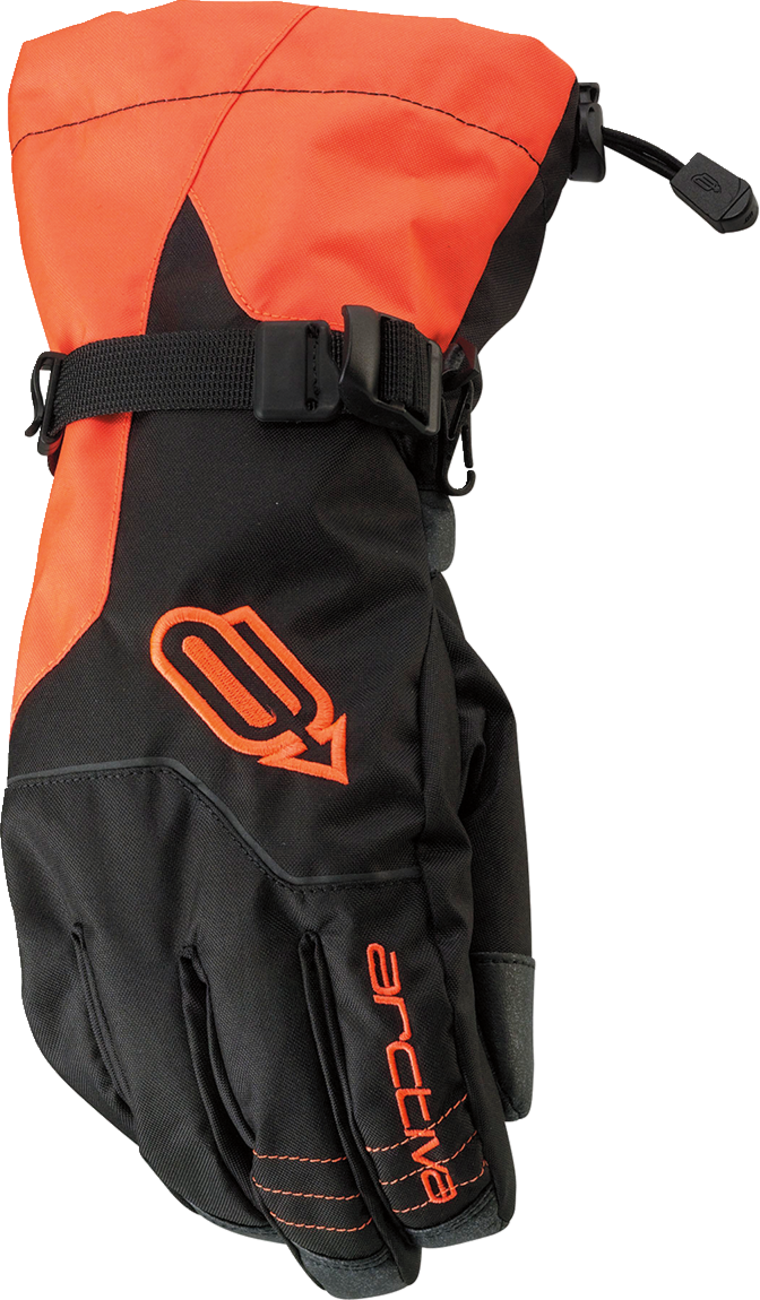 ARCTIVA Pivot Classic Gloves - Black/Orange / Large 3340-1424