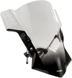 PUIG HI-TECH PARTS Rafale Windshield - New Generation Windscreen / 15-3/8" / Smoke 2301-2603
