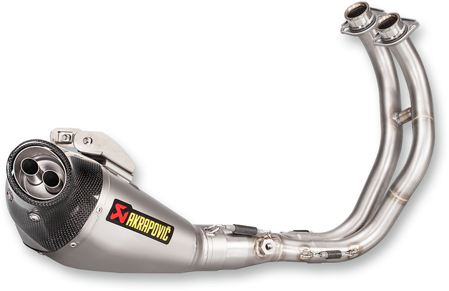 AKRAPOVIC Racing Line Exhaust System - Titanium S-Y7R5-HEGEH - Yamaha MT-07/FZ-07 2014-2020; Yamaha TRACER 700/GT 2016-2019; Yamaha XSR 700/XTribute 2016-2020