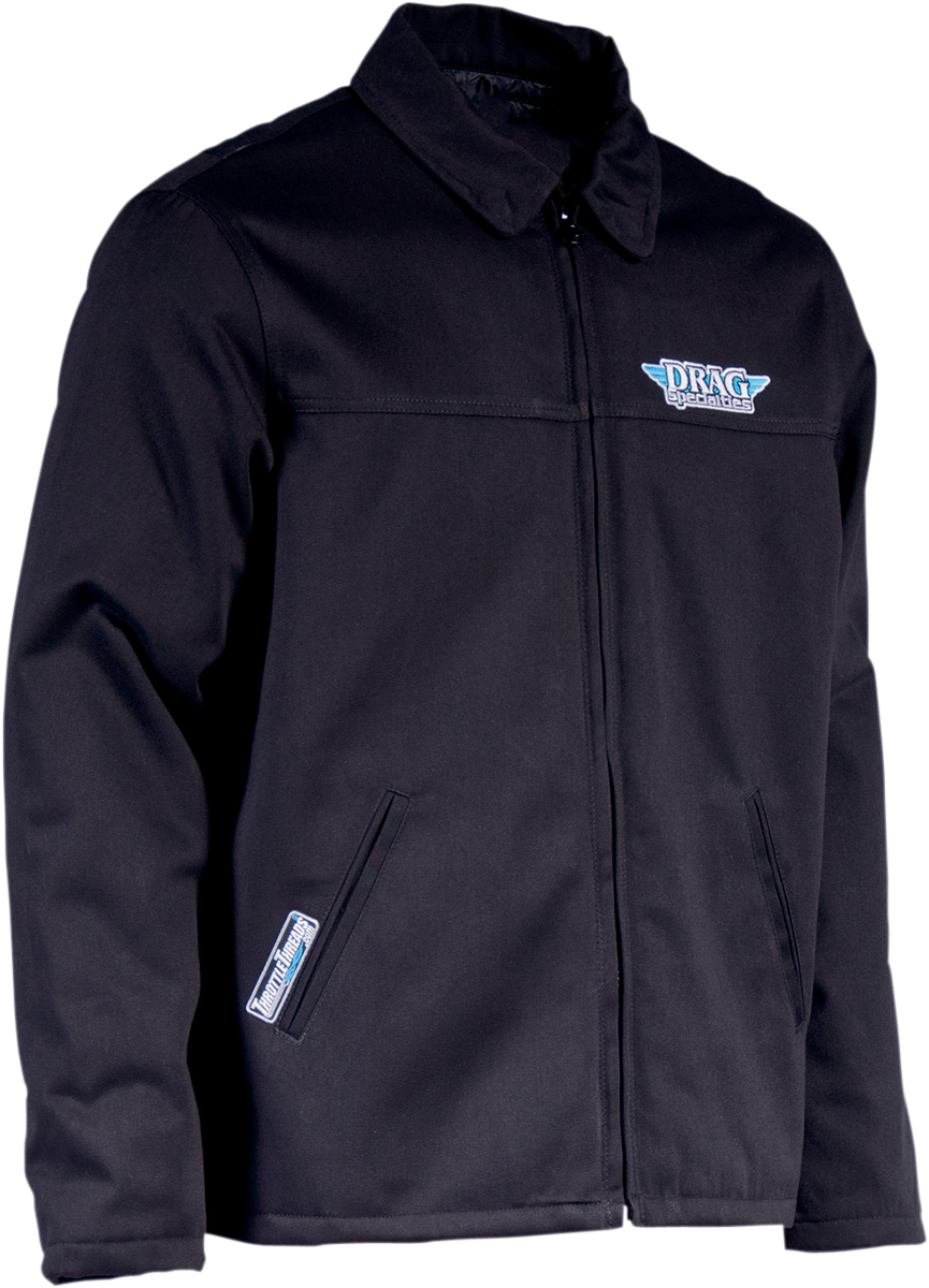 THROTTLE THREADS Drag Specialties Shop Jacket - Black / 3XL 3001-0264