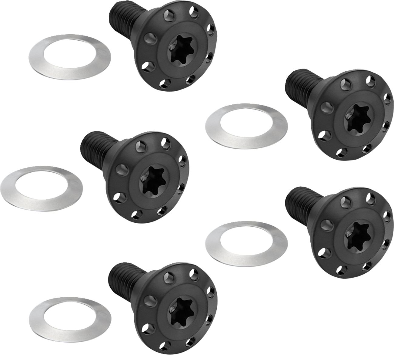 ARLEN NESS Bolt Kit - Holeshot/Front/Floating/Brake Rotor / Spoke Mount / Black / 5 Pack 2401-1715